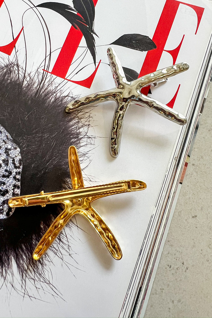 Presilha Estrela de Metal - Mini Moni