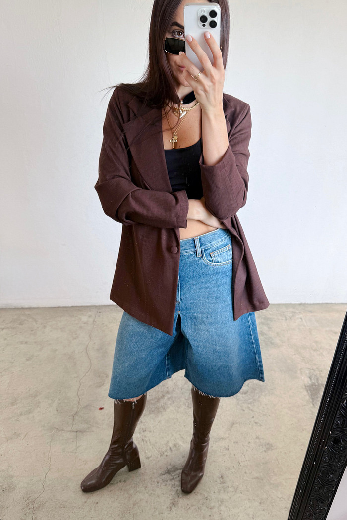 Maxi Bermuda Jeans - Mini Moni