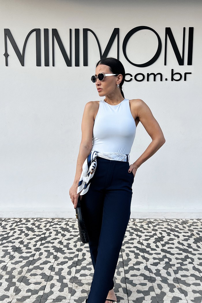 Body Azul Céu  Celine - MinIMoni