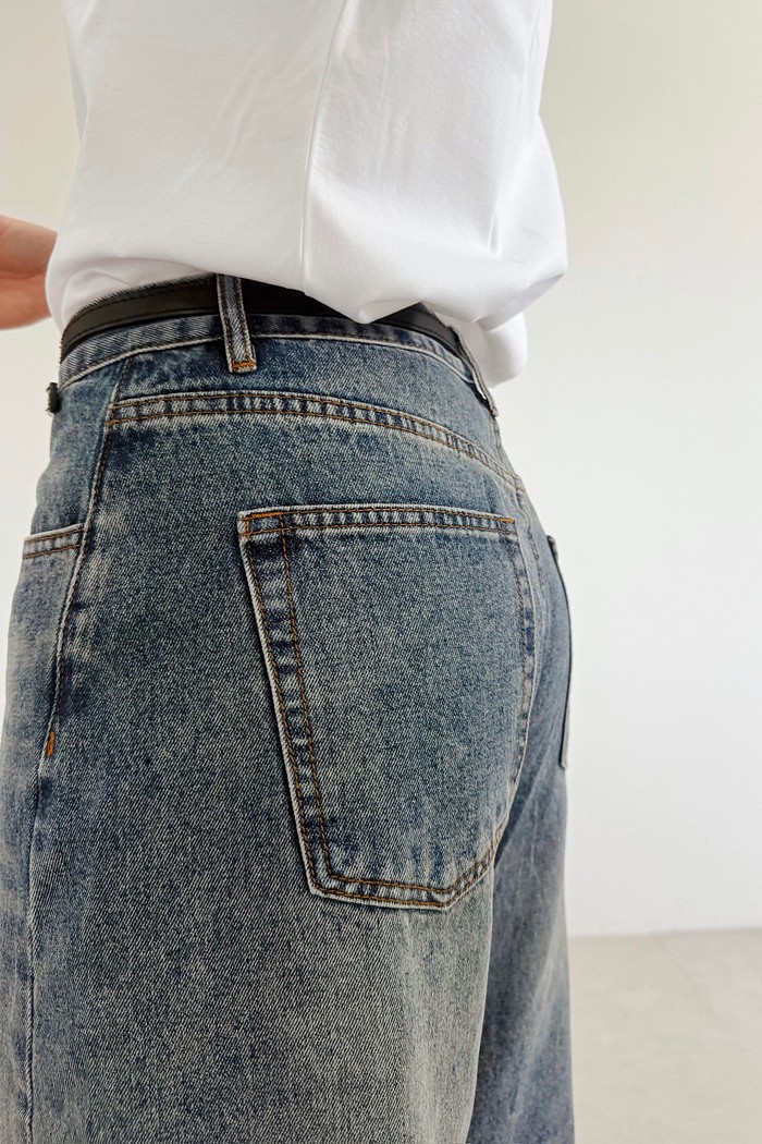 Calça Denim Julieta - MiniMoni
