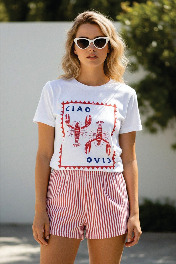 T-Shirt Ciao Lobster - MiniMoni