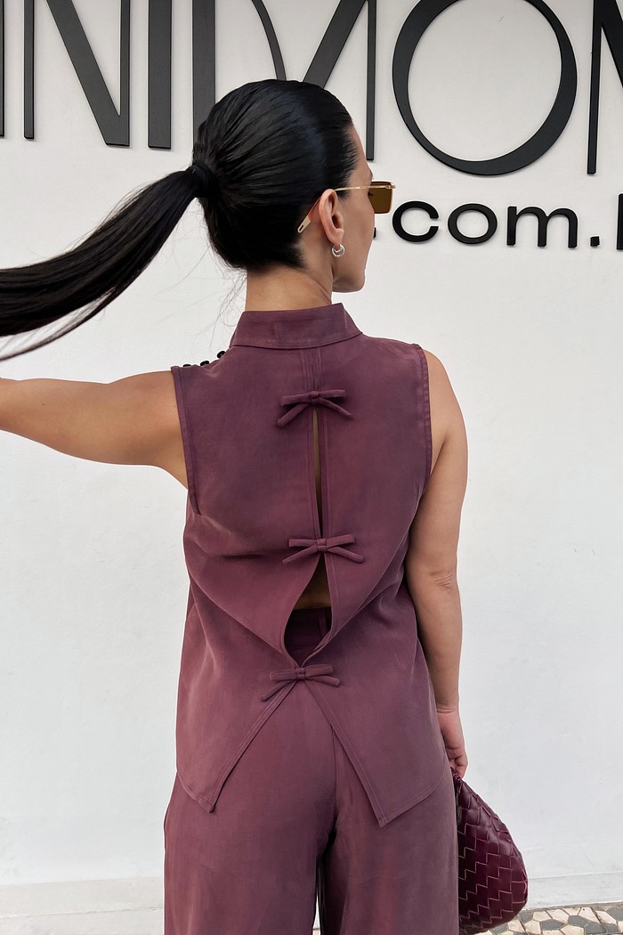 Blusa Malbec Velentina - MiniMoni