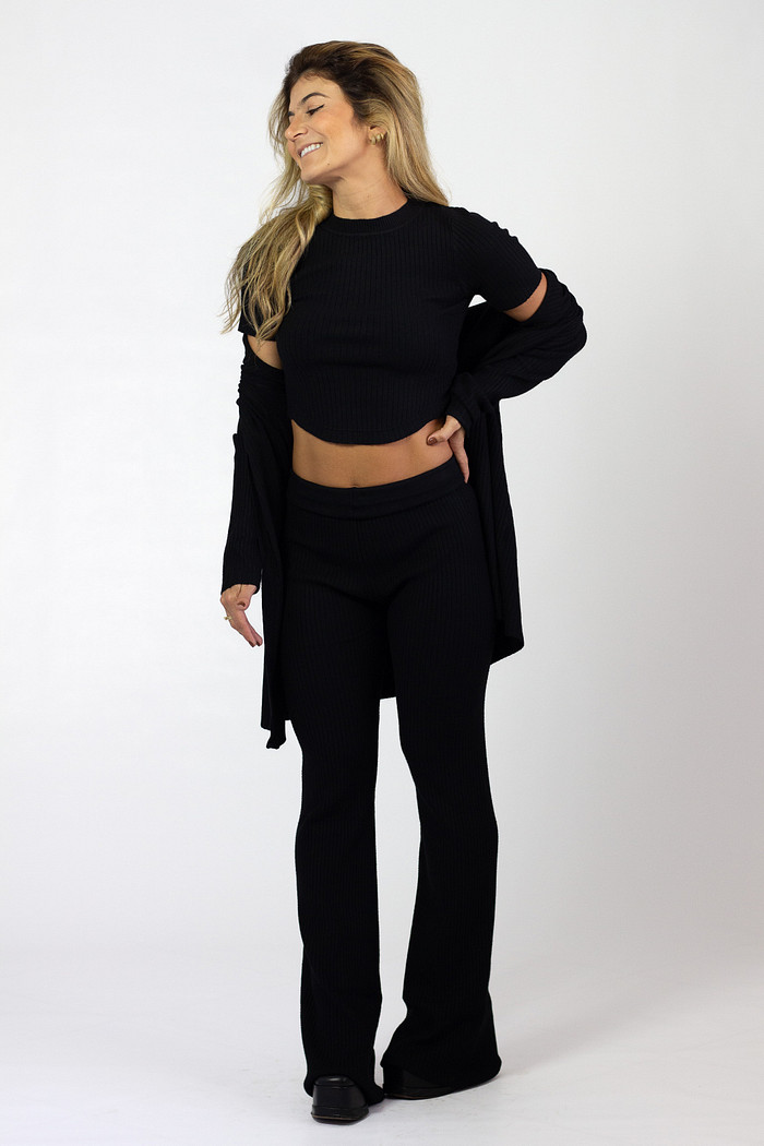 Conjunto Trio Renata Preto - Mini Moni