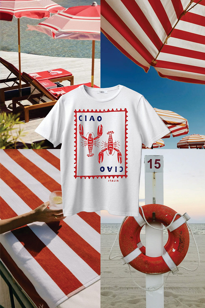 T-Shirt Ciao Lobster - MiniMoni