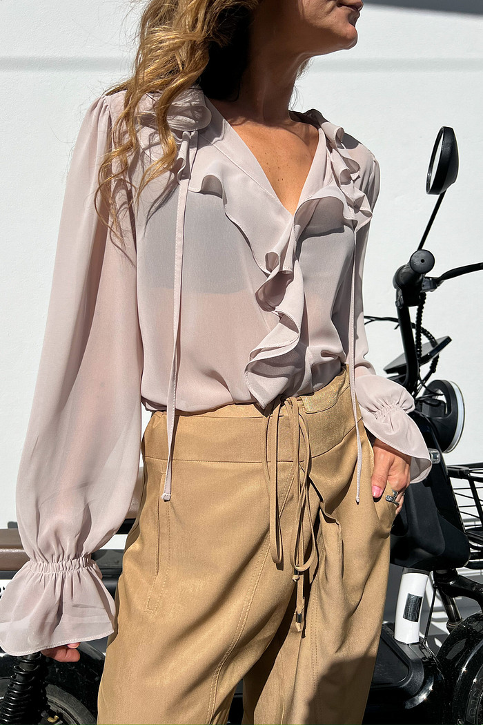 Calça Saruel Caramelo Poppy - Mini Moni