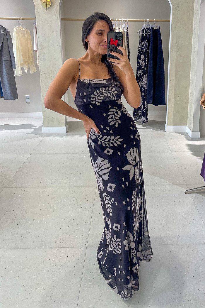 Vestido de Tule Pérola - Mini Moni
