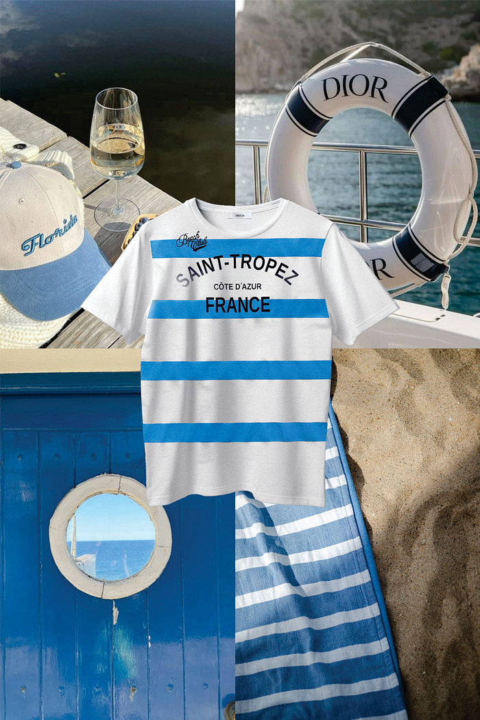 T-shirt Feminina Saint Tropez Branca Off – MiniMoni
