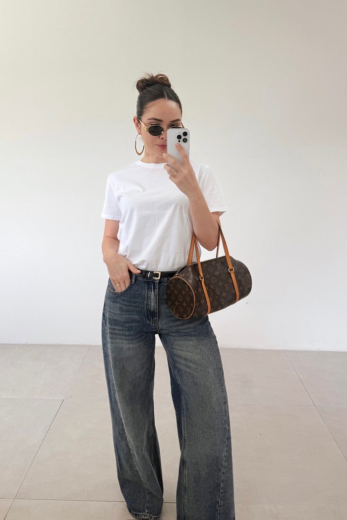 Calça Denim Julieta - MiniMoni