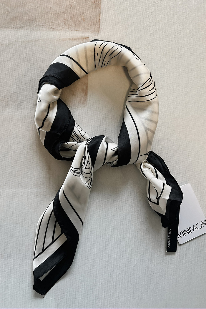 Lenço de Seda - Mini Moni