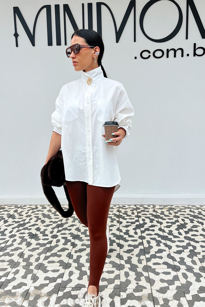 Calça Fusô Cacau - MiniMoni