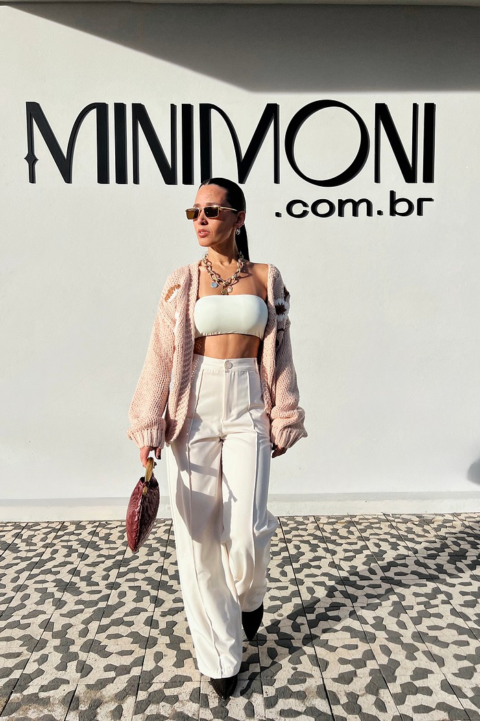 Cardigam  Nozes Floral Carlota - MiniMoni