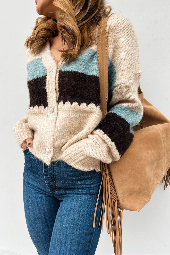 Casaco Vintage Carmo Bege - Mini Moni