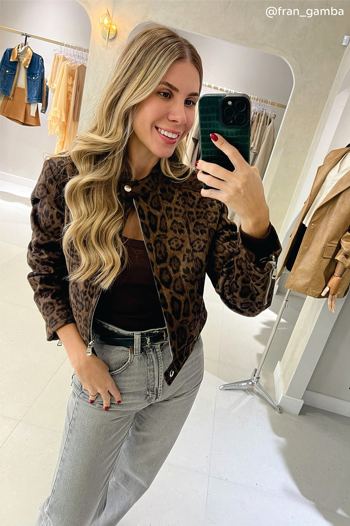 Jaqueta de Onça Luiza – Mini Moni