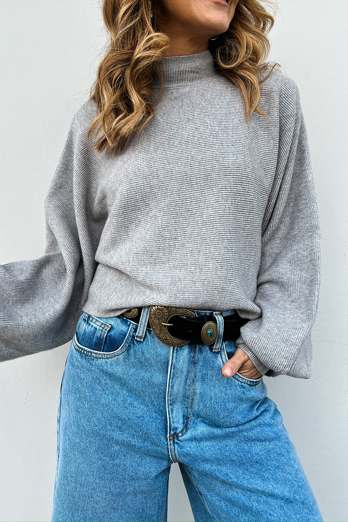 Tricô Cropped Samantha Mescla - Mini Moni