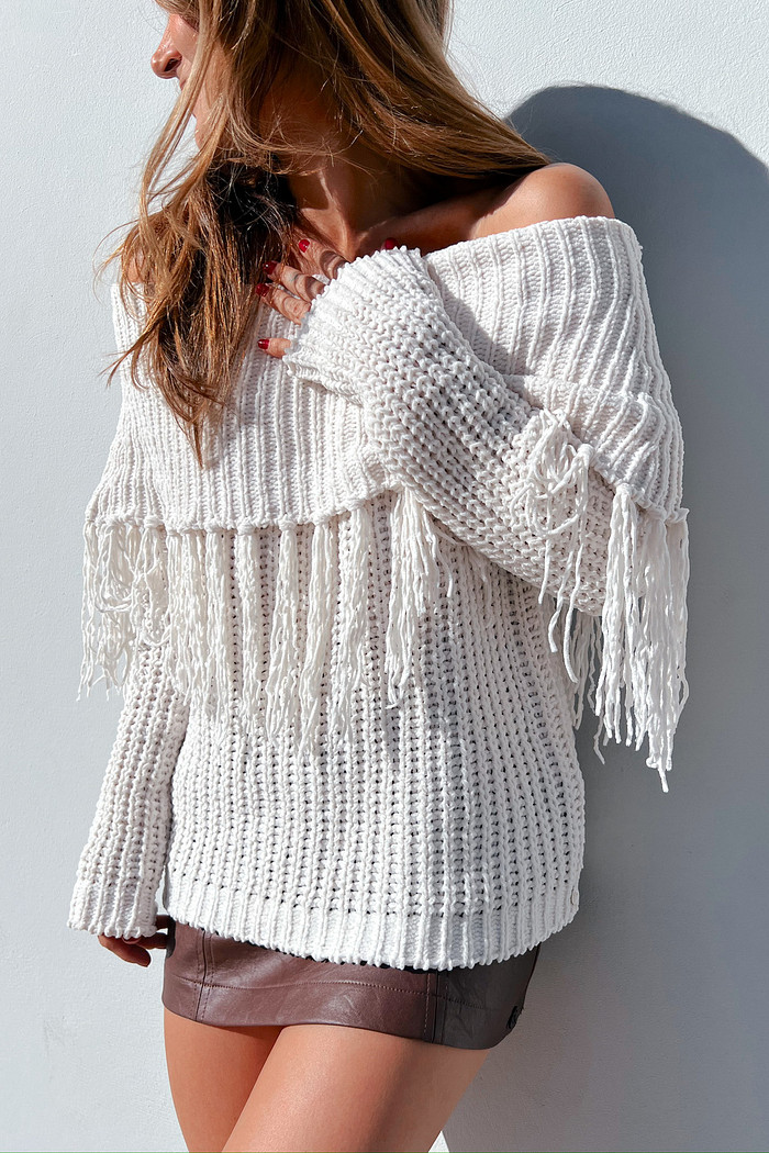 Tricot Cigano Manuela Branco - Mini Moni