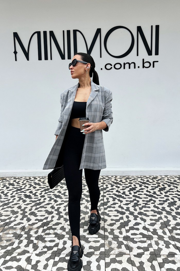 Calça Fusô Preta - MiniMoni