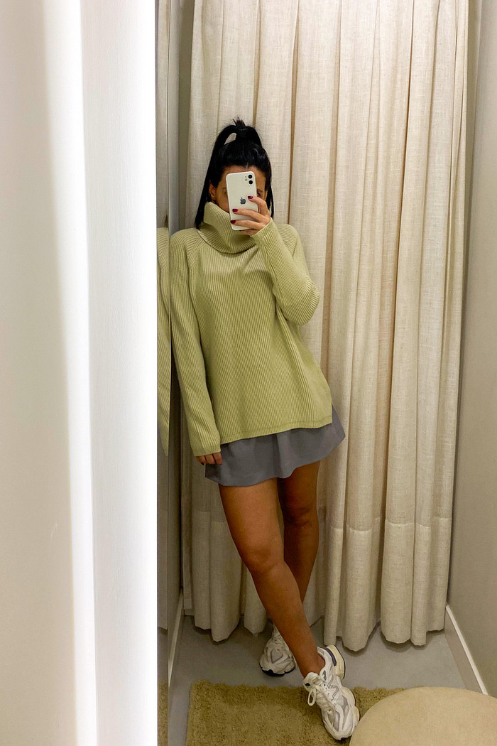 Maxi Tricô Bombom Pistache - Mini Moni