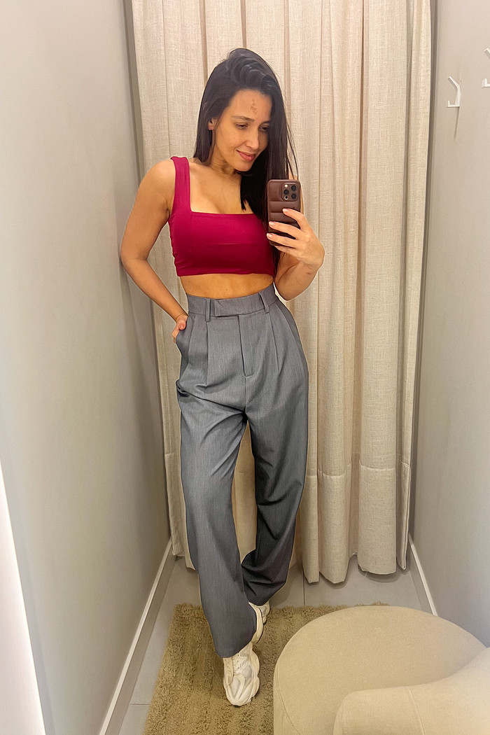 Top Vermelho Cereja New Abigail - Mini Moni