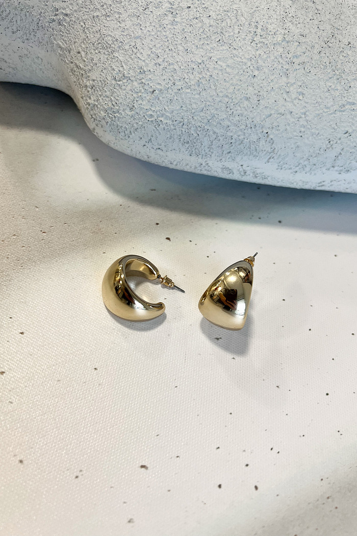 Brinco Argola Dourado Lulu - Mini Moni