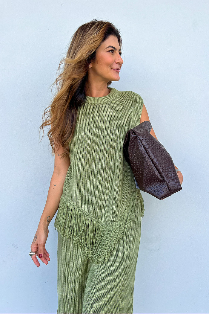 Conjunto de Franjas Linha Verde - Mini Moni