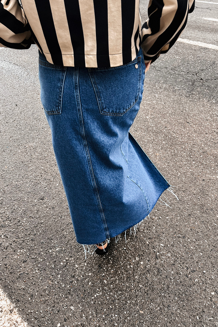 Saia Jeans Longa - Mini Moni