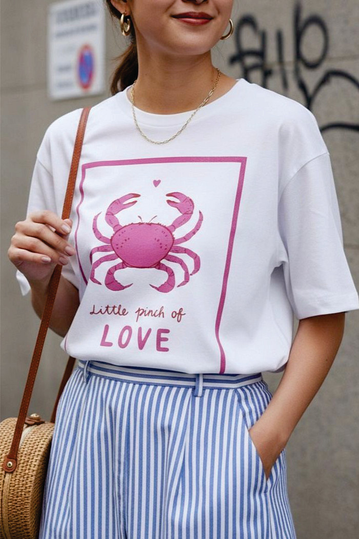 T-Shirt Love Crab - MiniMoni
