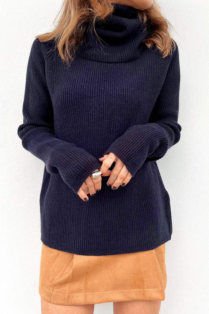 Maxi Tricot Muffin Preto - Mini Moni
