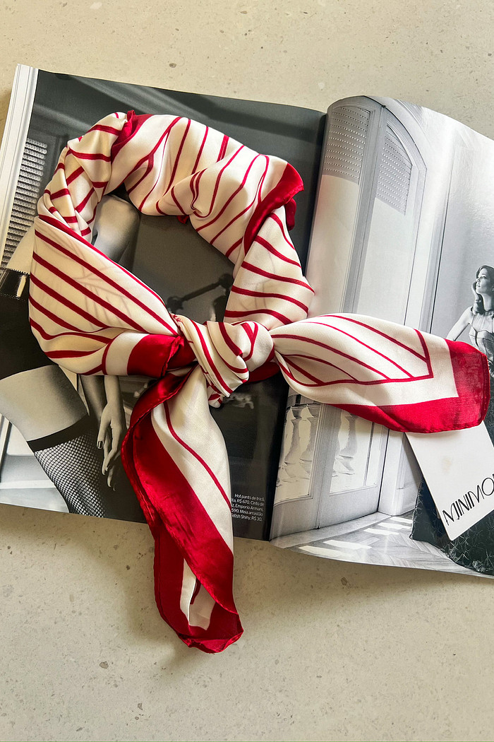 Lenço de Seda - Mini Moni