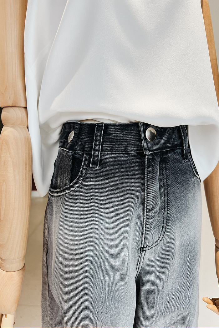 Calça Baggy Jeans Estonada - Mini Moni