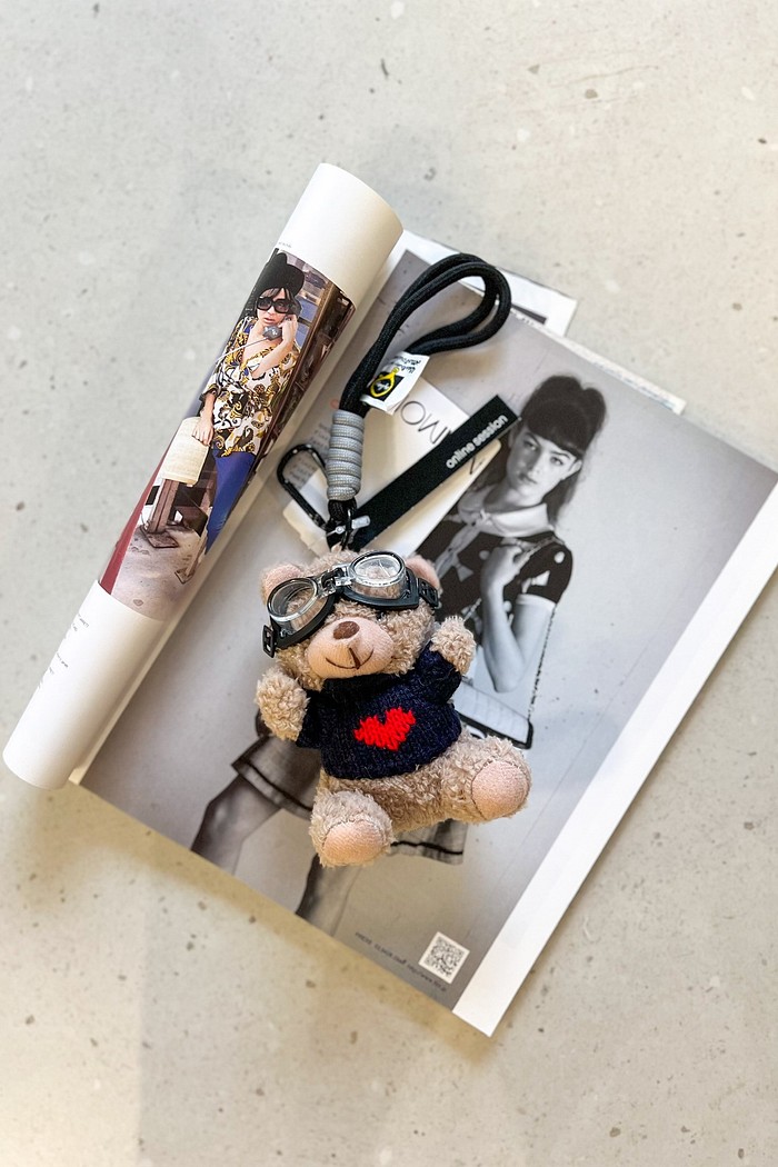 Chaveiro Urso Aviador - MiniMoni