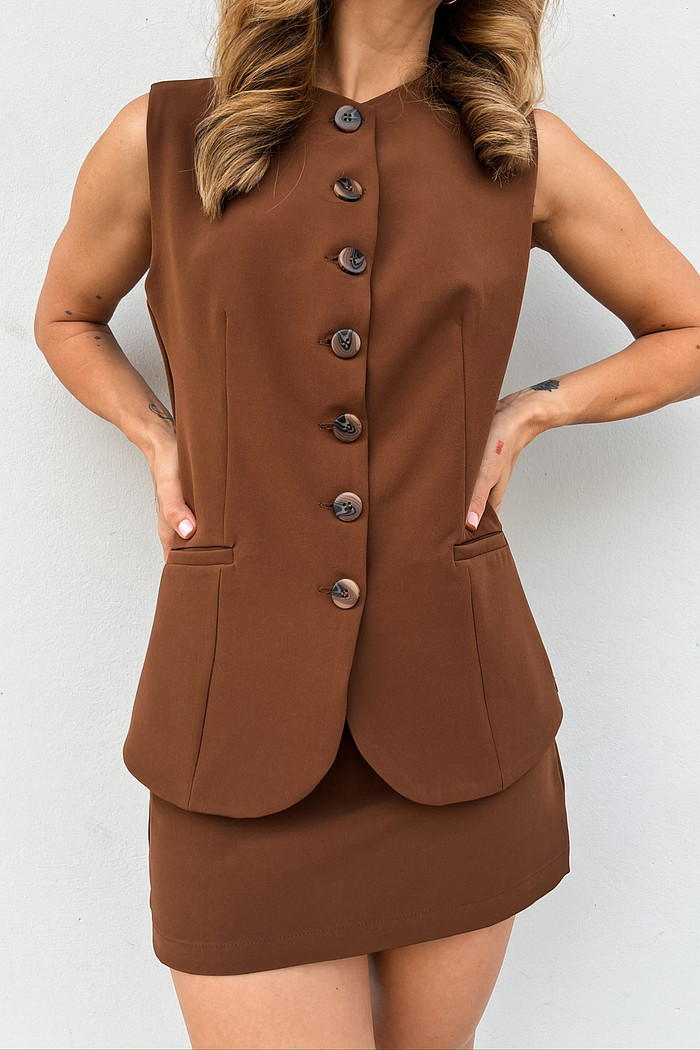 Colete de Alfaiataria Pamela – Mini Moni