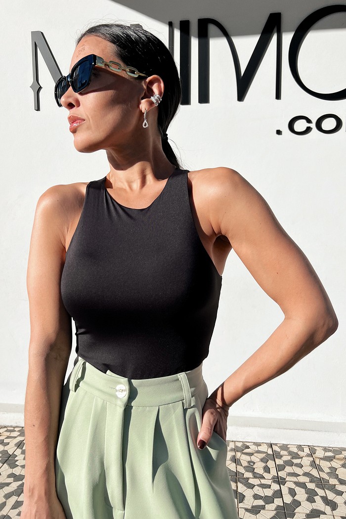 Body Preto  Celine - MinIMoni