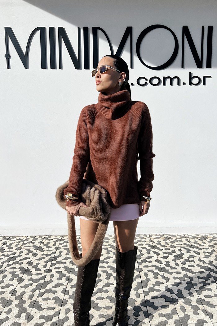 Tricot  Cacau New Bombom - MiniMoni