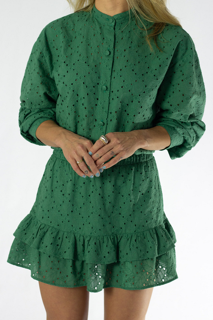 Camisa Verde de Laise Thais - Mini Moni