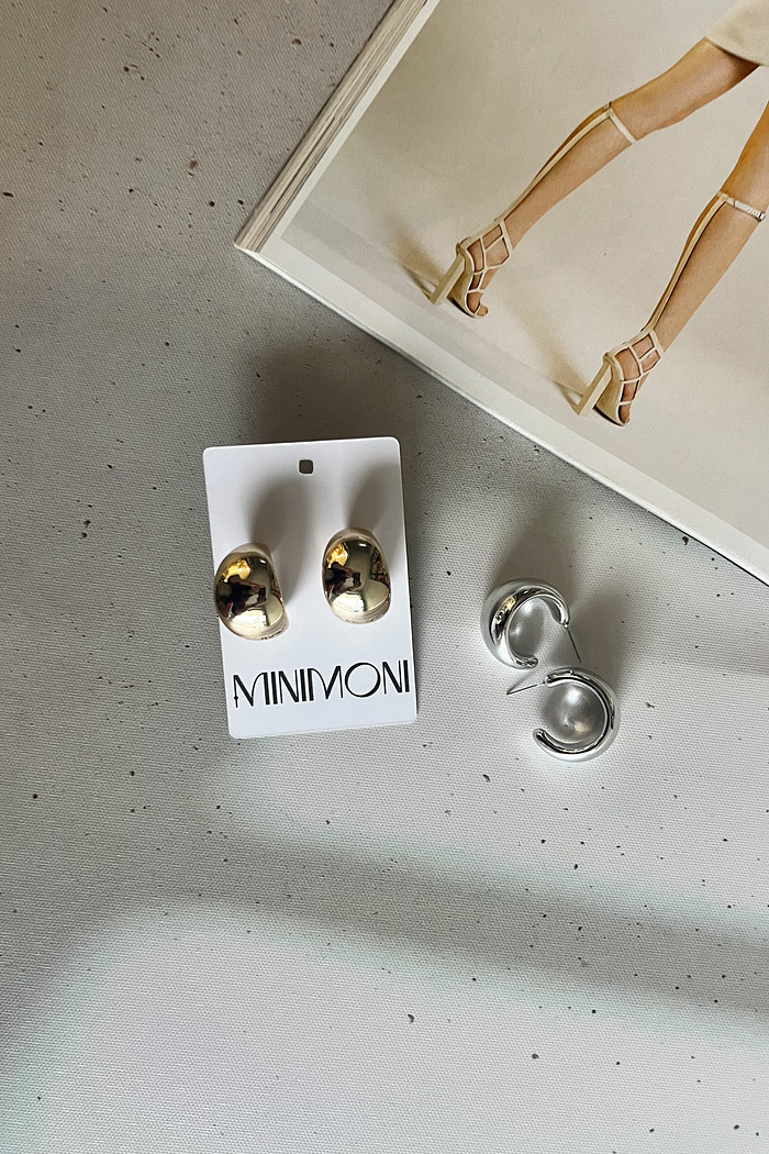 Brinco Argola Dourado Lulu - Mini Moni