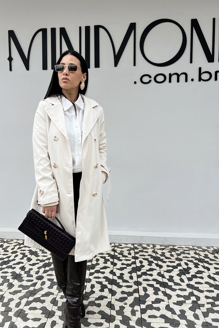 Trench  Coat  Off Nadia - MiniMoni