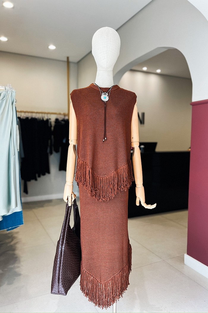 Conjunto de Franjas Linha Cacau - Mini Moni