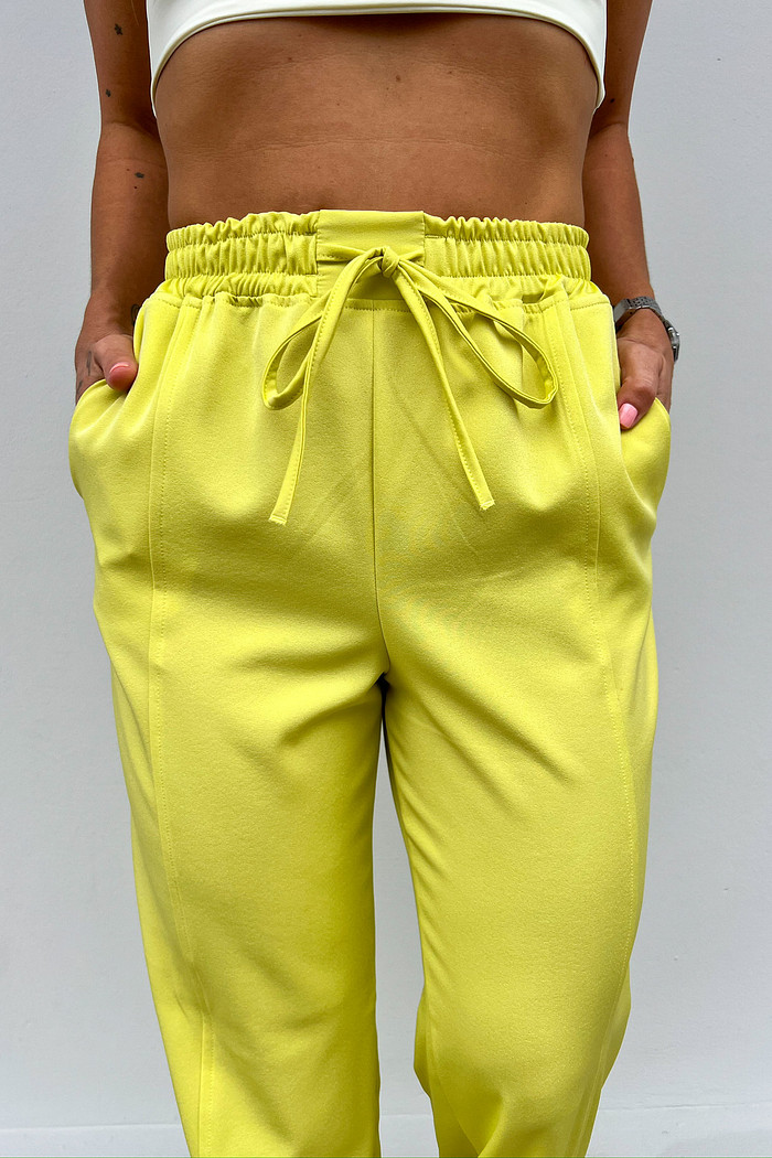 Calça Boxer Feminina Amarelo Sol Itália - Mini Moni