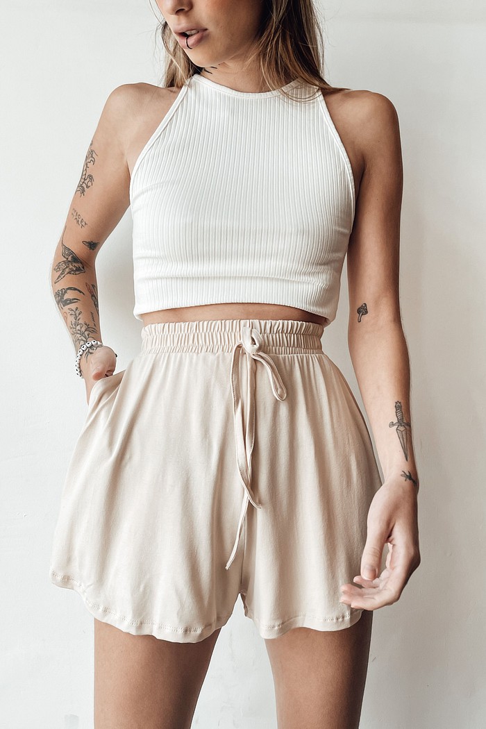 SHORT LUNAR BAUNILHA