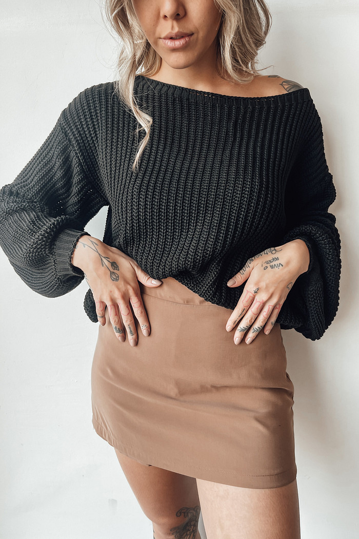 SHORT SAIA LA VIE MACCHIATO