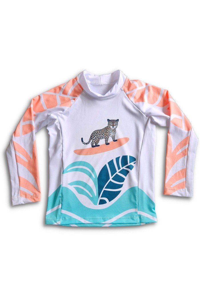 Camisa UV Branco Onça Surfista