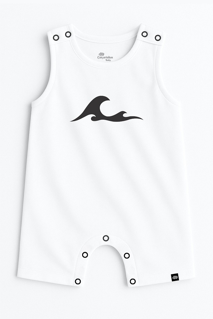 macaquinho infantil 100% algodão