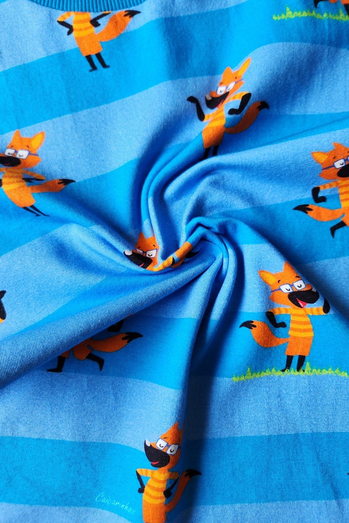 Camiseta Infantil Regata em Malha de Algodão Flexível Exclusiva Listrada Seu Lobo