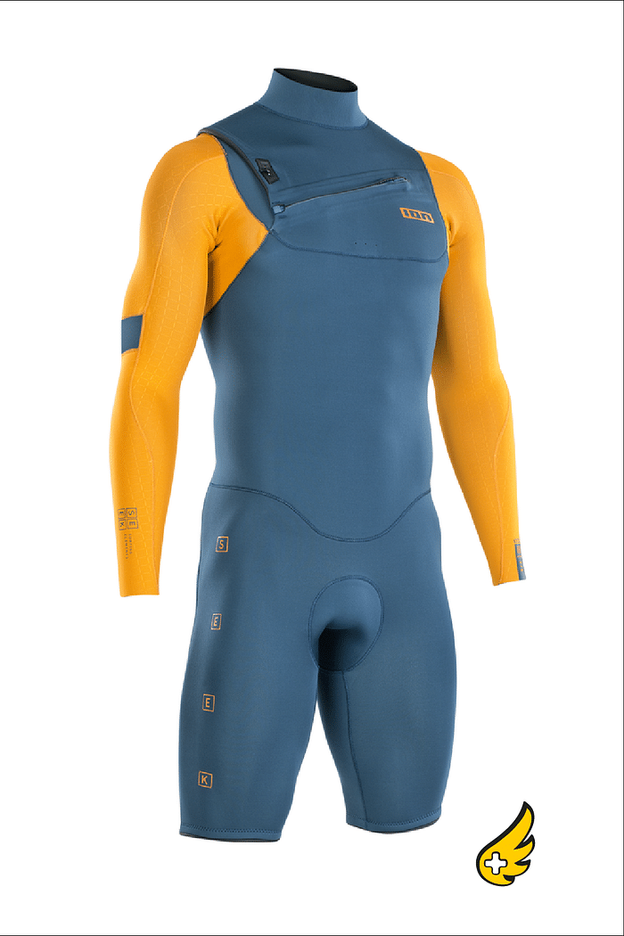 SHORT JOHN ION SEEK CORE 2.2 LS FRONT ZIP