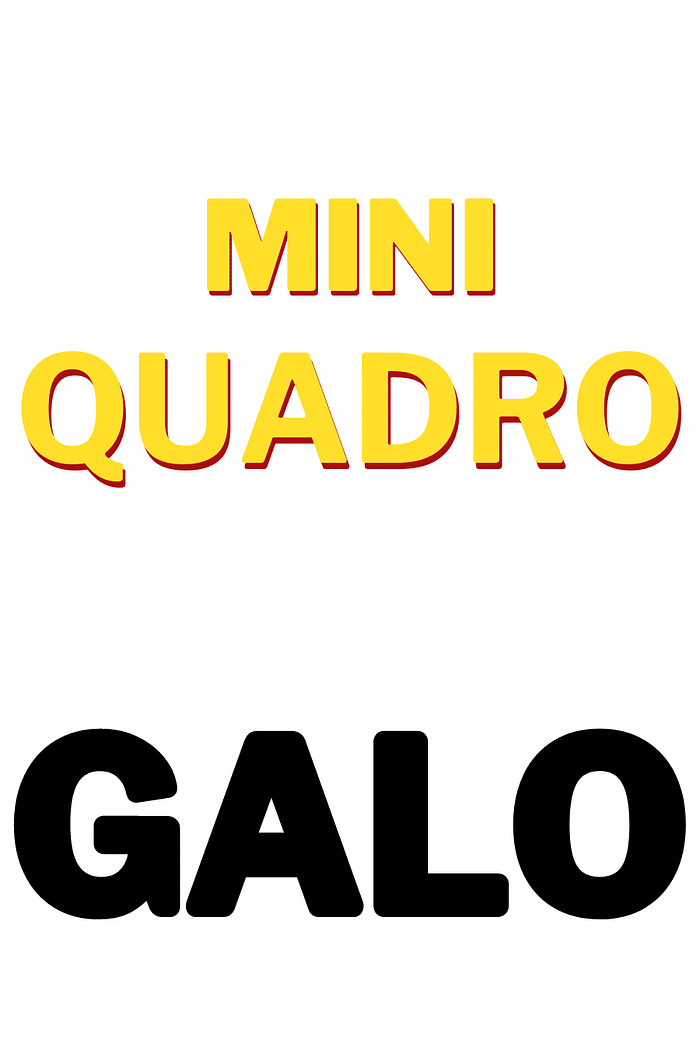 Mini quadro do GALO