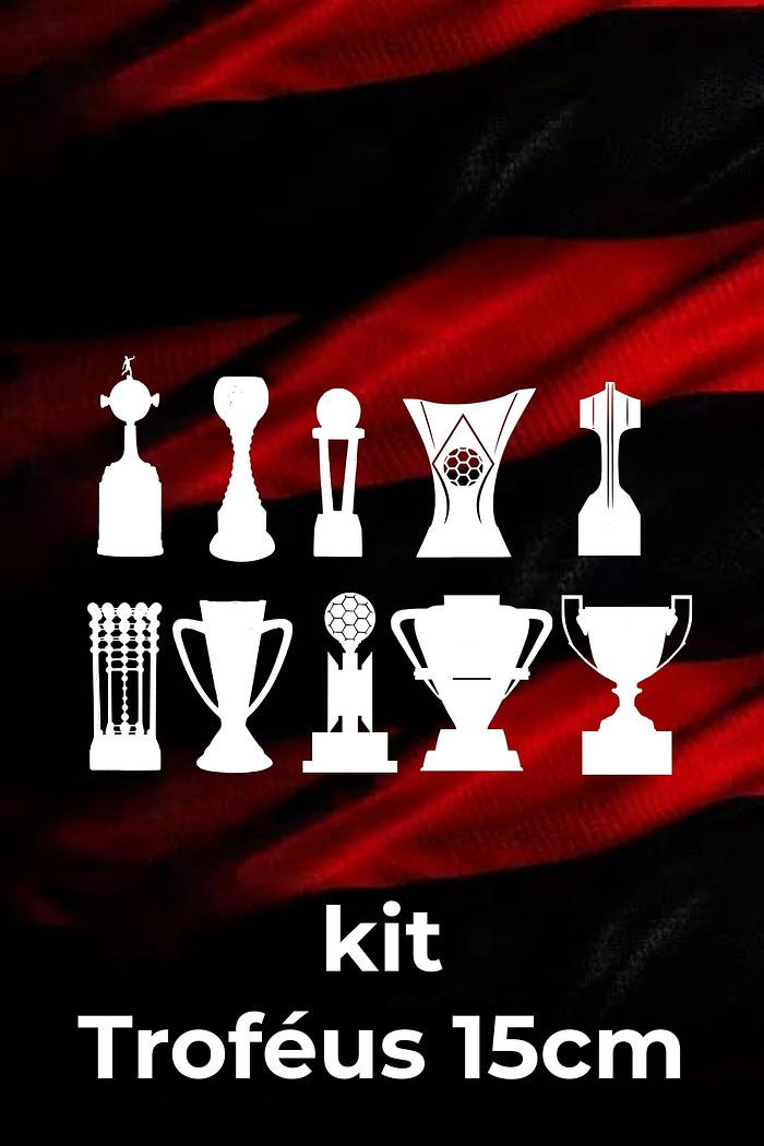Kit de Troféus 15cm - FLA