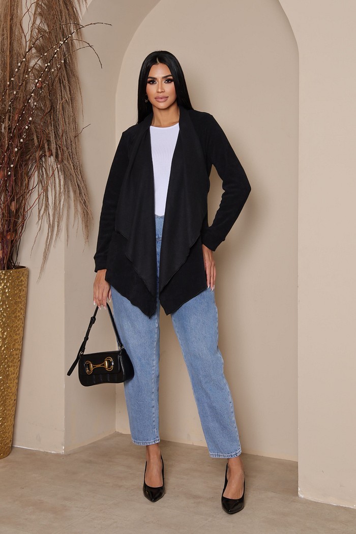 CASACO PONTAS - PRETO