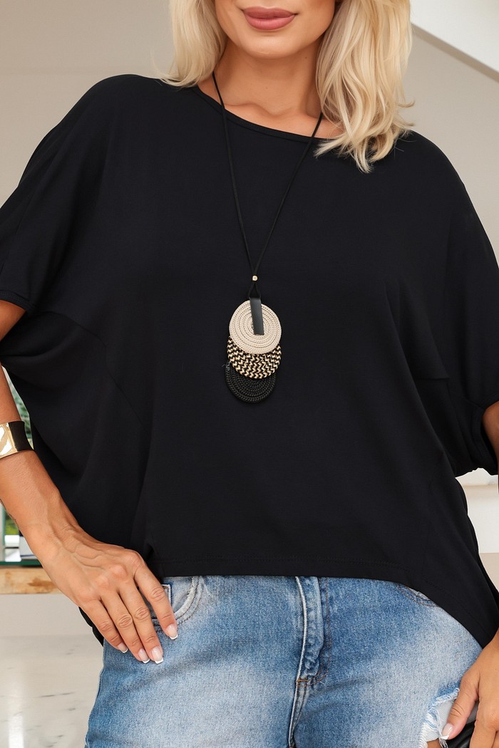 COLAR TRÊS CORES - PRETO