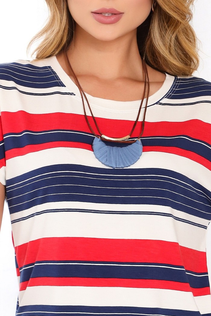 COLAR MEIA LUA - AZUL JEANS