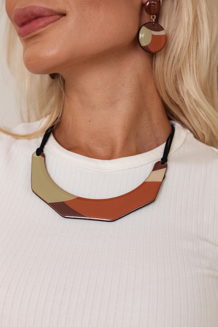 COLAR + BRINCO - TELHA